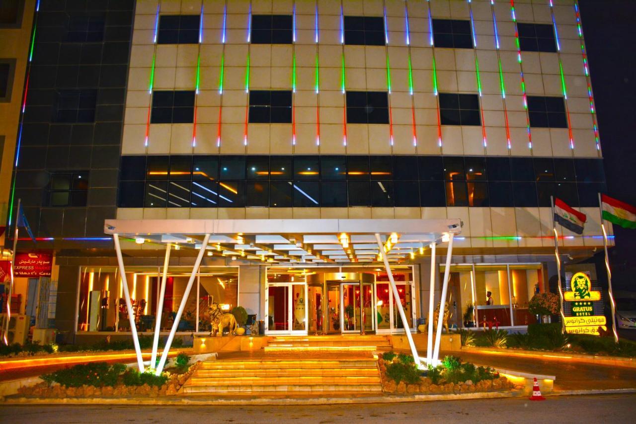 Gratus Hotel Erbil Bagian luar foto